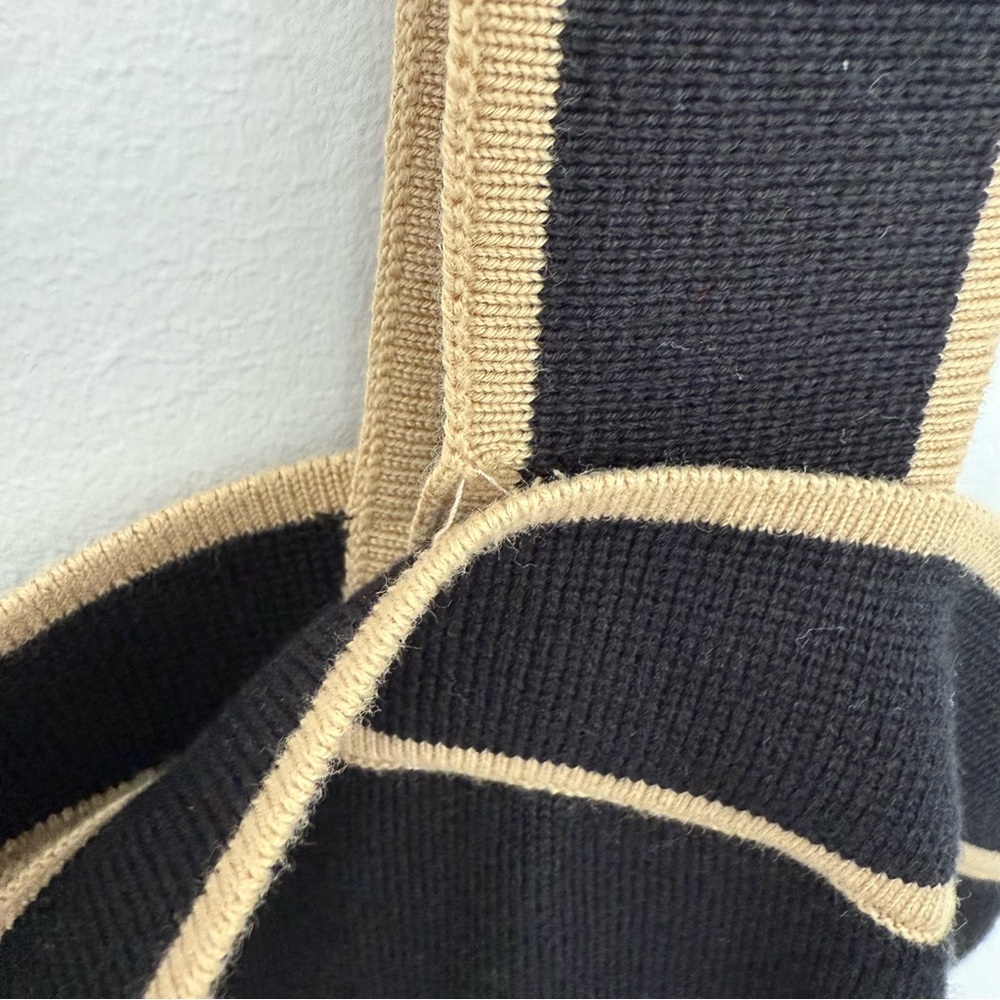 LAUREN Ralph Lauren Black Label Black and Tan Women's Top Size XXL - Picture 6 of 9